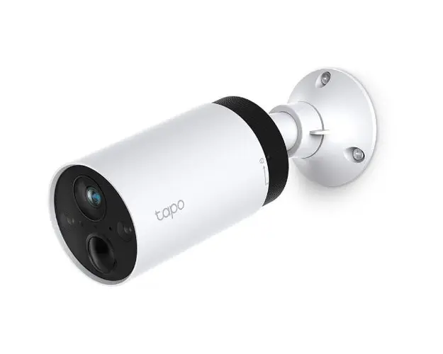 Camera de supraveghere wireless TP-LINK TAPO C420, cloud, pentru interior/exterior, vedere pe timp de noapte, negru/alb