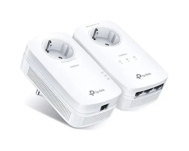 Kit Gigabit Powerline Passthrough cu 3 Porturi AV1300, TL-PA8033P KIT