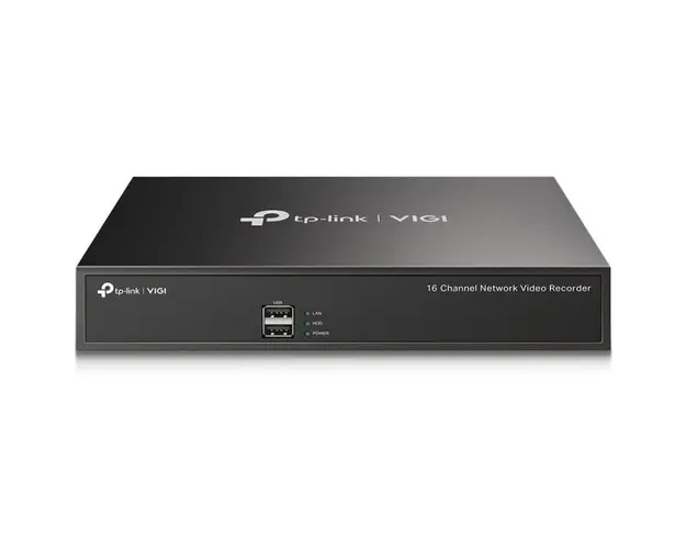 NVR TP-Link VIGI NVR1016H, 16 canale, compresie video H.265+, compatibil ONVIF, control de la distanta