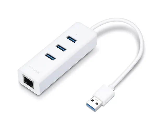 Placa de retea USB 3.0, Gigabit Ethernet, Hub USB