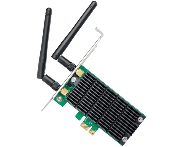 Placa de retea wireless, PCI-E, 2 antene externe, 1200Mbps, Dual Band AC1200, Archer T4E