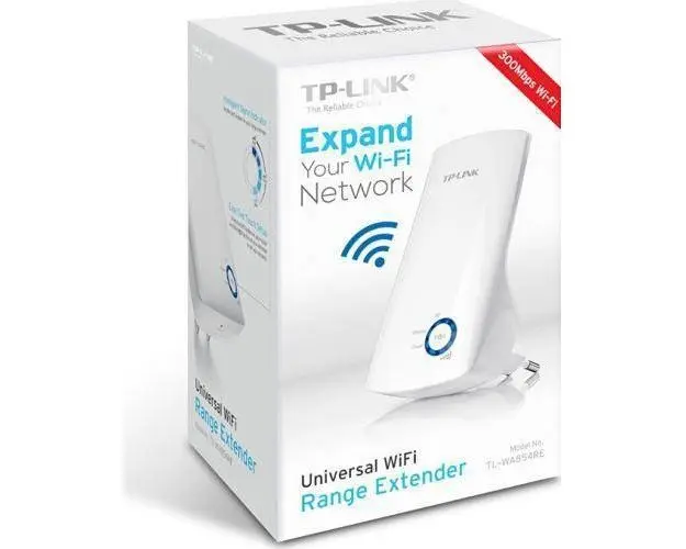 Range Extender Wireless N300, Wall Plug, TL-WA854RE
