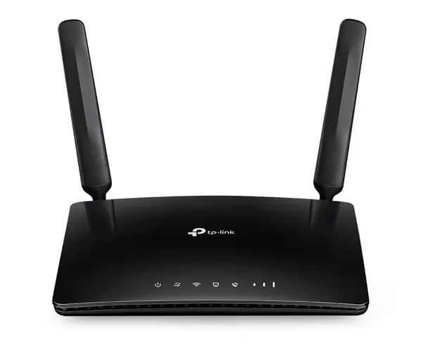 Router wireless TL-MR6500v N300 4G LTE 10/100 Mbps Telephony, Negru