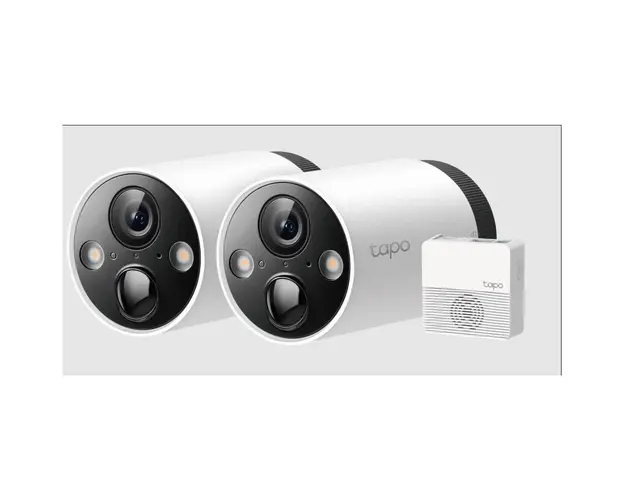 Kit camere Supraveghere WIFI, wireless TAPO C420S2, 2.4 GHz