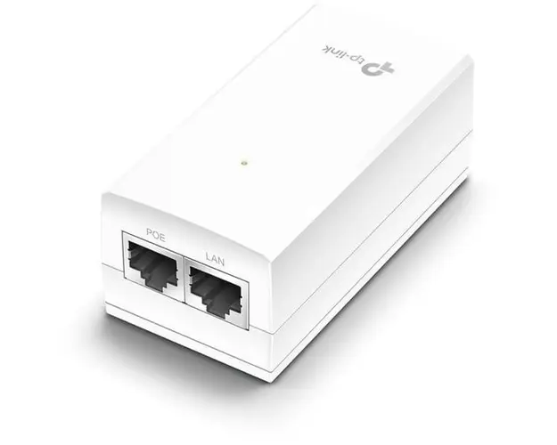 Adaptor retea TP-LINK TL-POE2412G, 1x RJ-45, White