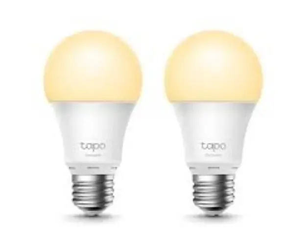Tapo L510E Smart bulb White 2 PACK, Yellow Wi-Fi, Dimmable, E27, 806 lumens, 2700 K, 8.7W