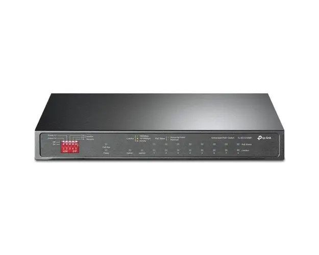 Switch TP-Link TL-SG1210MP, 8-Port PoE+, 123W putere totala, carcasa metal