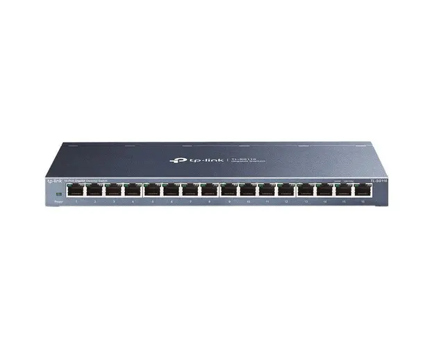 Switch 16 porturi Gigabit. carcasa metalica TL-SG116E
