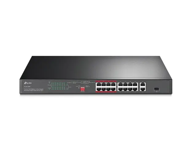 Switch TP-LINK TL-SL1218P, 16 Porturi, RJ45