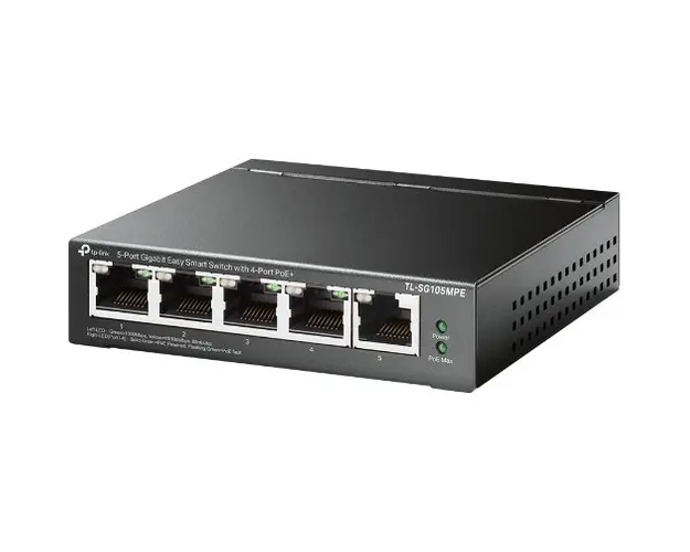 TPL SW 5P-GB EASY-SMART 4 POE+