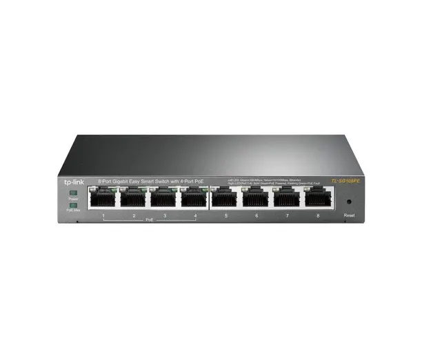 Switch TP-Link TL-SG108PE, 8 Porturi Gigabit