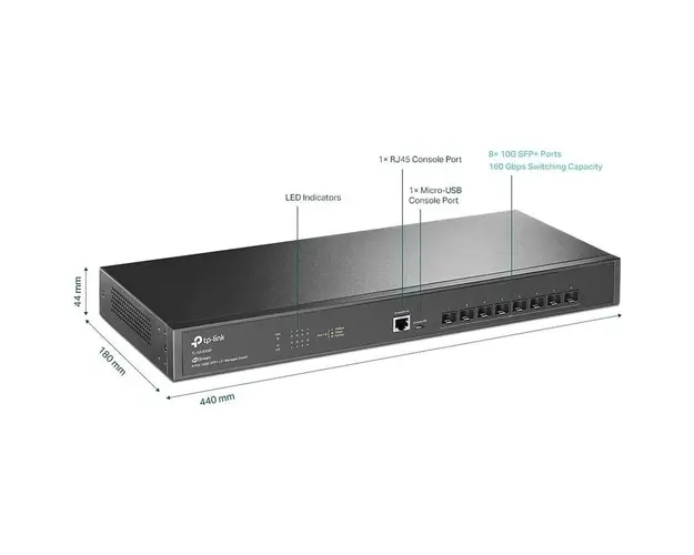Switch TP-LINK 10Gigabit TL-SX3008F