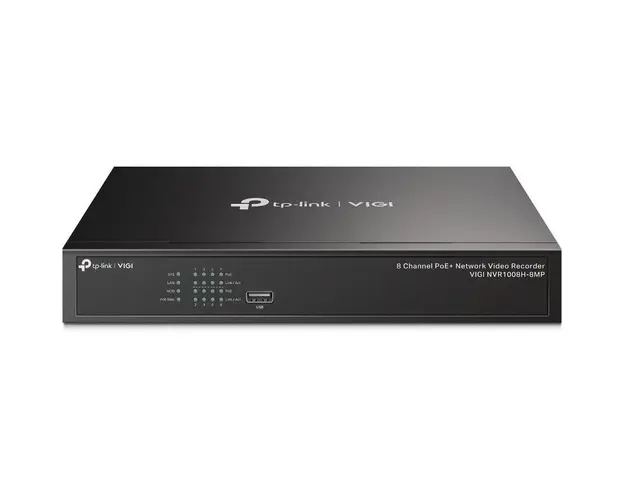 Recorder video de retea, TP-LINK, 8 canale, Negru