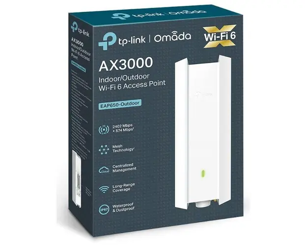 Wireless Access Point EAP650-Outdoor, AX3000