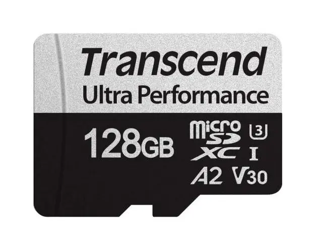 Card de memorie Transcend 128GB microSD w/ adapter UHS-I U3 A2