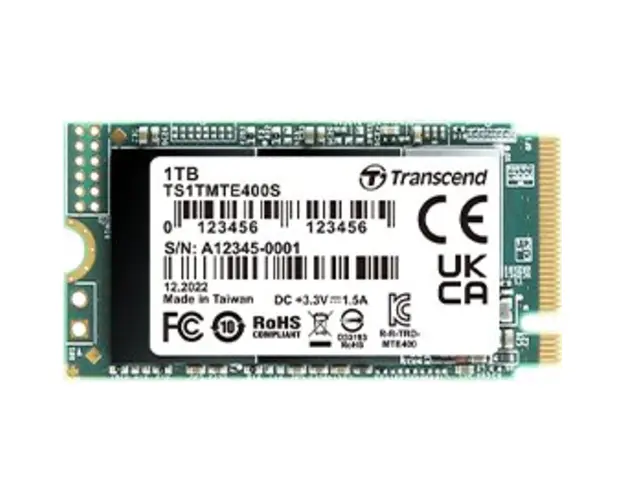SSD 256GB M.2 MTE400S (M.2 2242) PCIe Gen3 x4 NVMe
