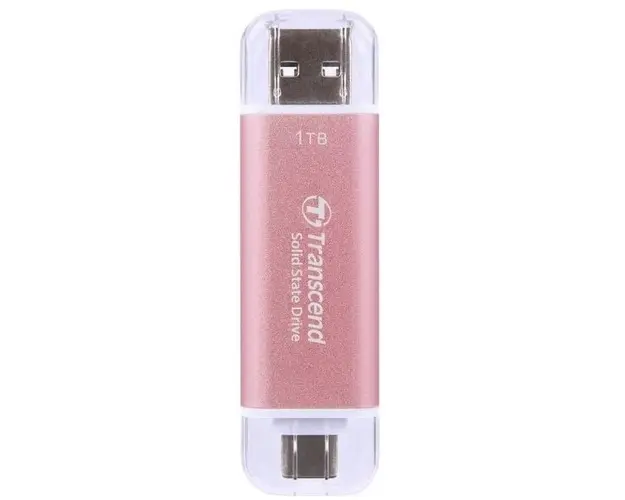 SSD Transcend ESD310 1TB External SSD USB 3.0 Type C/A Pink