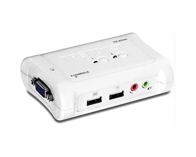 Switch KVM 2 ports USB