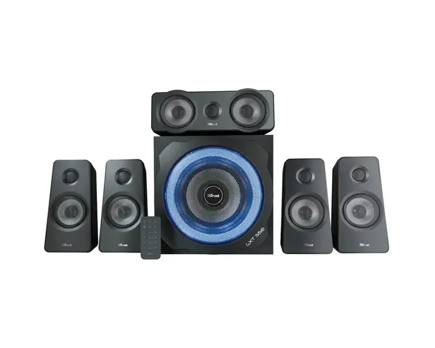Boxe Trust GXT 658 Tytan, 5.1, 180W, Negru