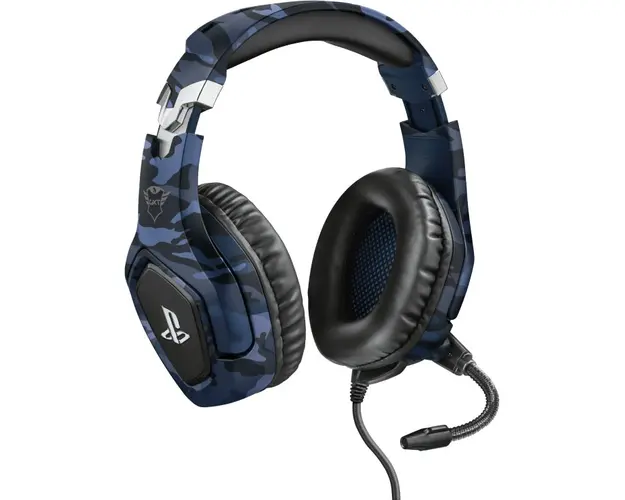Casti Gaming Trust GXT 488 FORZE-B, Blue, licenta oficiala pentru PlayStation 4