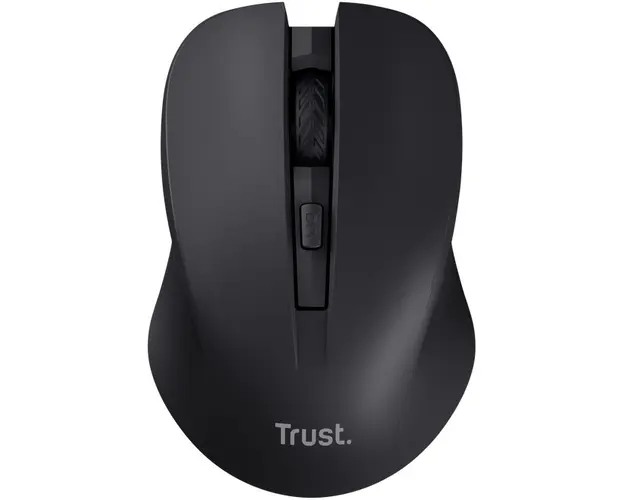 Mouse Wireless Optic Trust Mydo, 1800 DPI (Negru)
