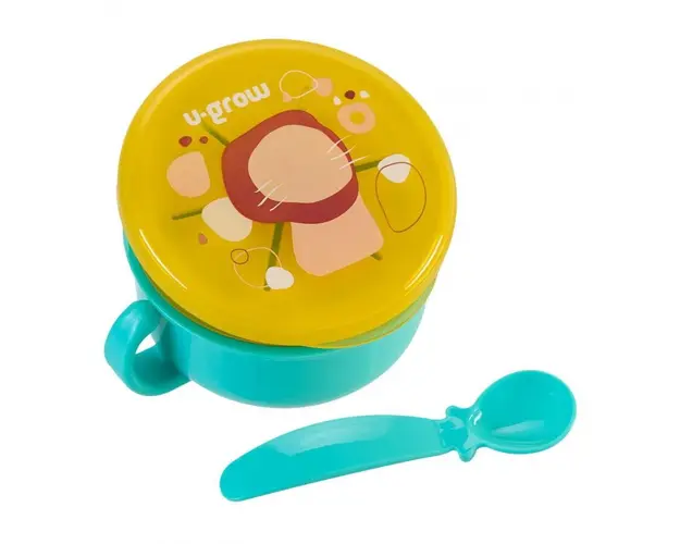 Bol 2 in 1 pentru snackuri, blue