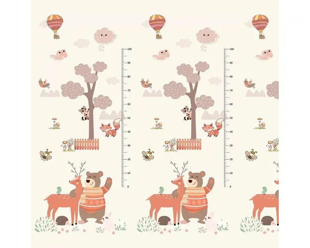 Covor de joaca pentru copii UG-F10180, din spuma, pliabil, 2 fete, impermeabil, izolant, 200 x 180 x 1 cm