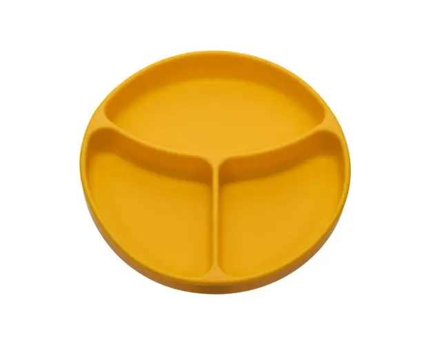 Farfurie compartimentata din silicon cu ventuza UG-FS30YL