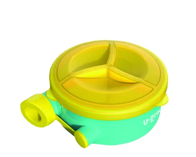 Recipient A-1501BL lapte praf cu 3 compartimente