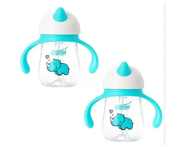 Set 2 cani din tritan, 260 ml, U-Grow
