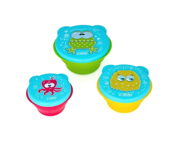 Set 3 Boluri Hranire A-155, 160/240/340ml