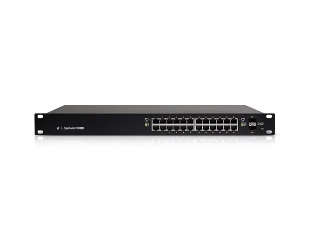 Switch 24port + 2xSFP Gigabit, PoE, 24V/48V 802.3af/802.3at