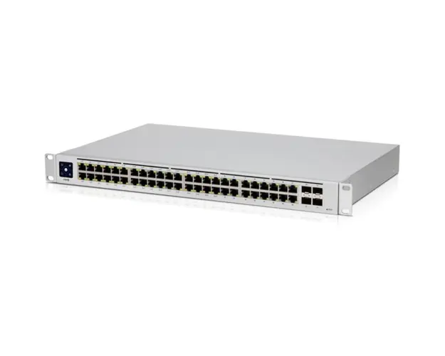 UniFi Switch, USW-48-POE, (48) Gigabit Ethernet Ports including (32) 802.3at PoE+
