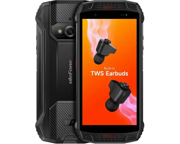 Telefon mobil Ulefone Armor 15 (5.45) Dual SIM Android 12, 4G, 6GB, 128 GB 6600 mAh Black