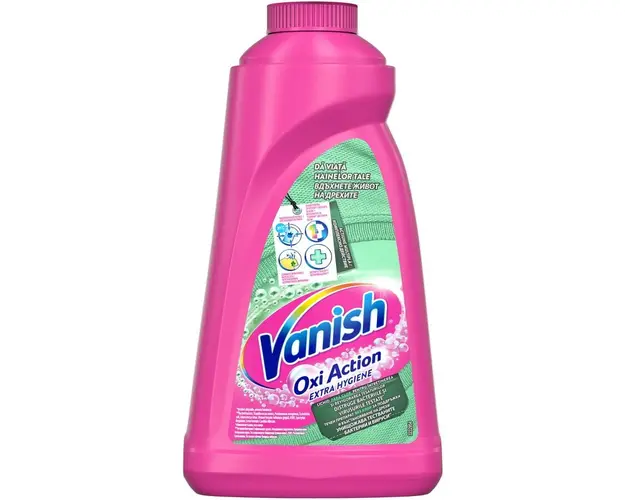 Solutie pentru indepartarea petelor Vanish Extra Hygiene, 0.94 l