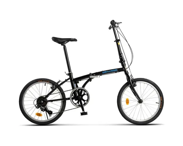 Bicicleta pliabila Velors Advantage V2052A 20, negru/albastru