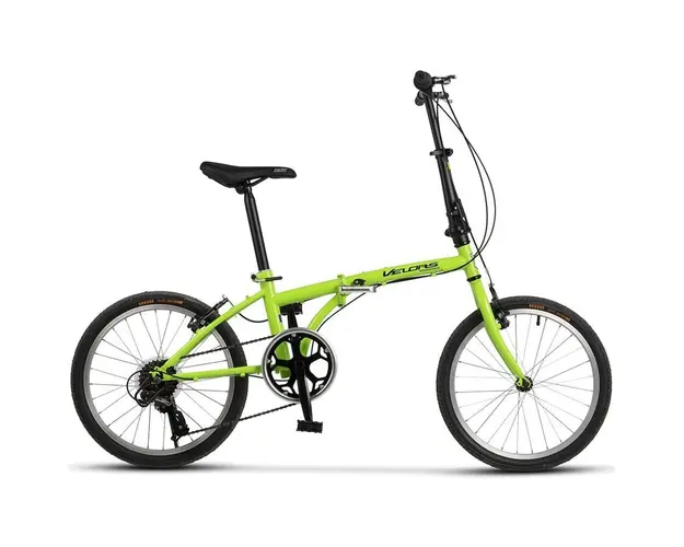Bicicleta pliabila Velors Advantage V2052A 20, verde/negru