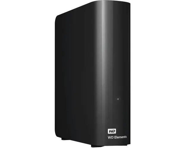 HDD extern WD, Elements, 14TB, 3.5, Black, USB 3.0, Negru