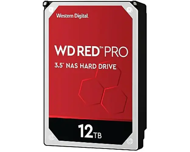 Hard Disk Red Pro NAS, 12TB, 7200RPM, SATA3, 256MB