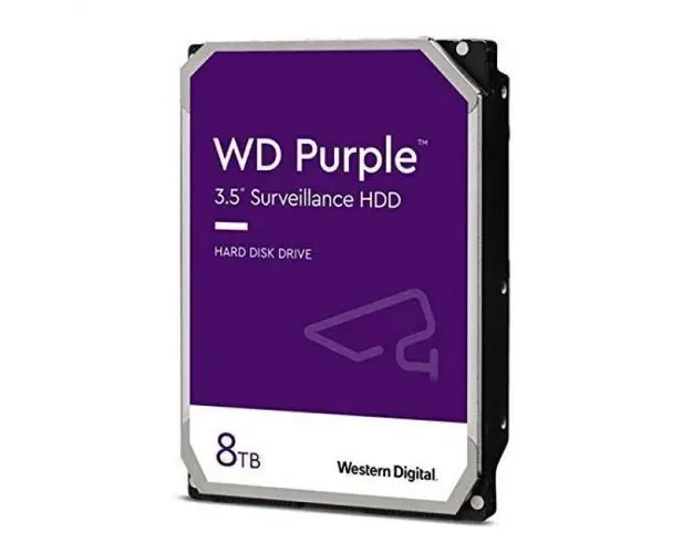 HDD 3.5, 8TB, PURPLE, SATA3, IntelliPower (5400rpm), 256MB