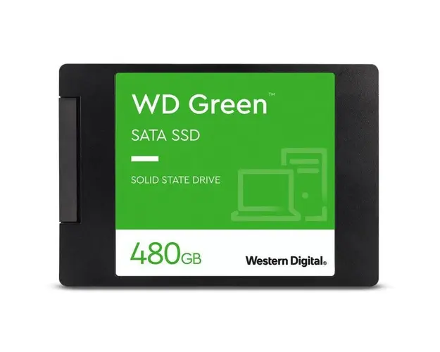 SSD 480GB, Green, SATA3, 6 Gb/s, 7mm