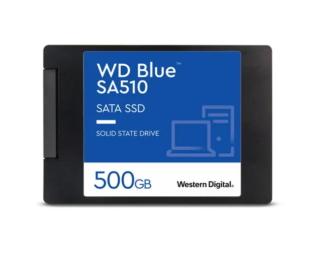 SSD 500GB, Blue, SATA 3.0, 3D NAND, 7mm, 2.5