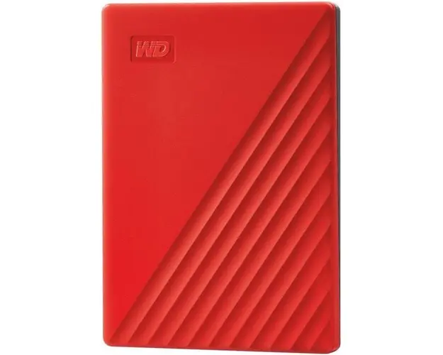 Hard disk extern WD My Passport 2TB USB 3.0 Red