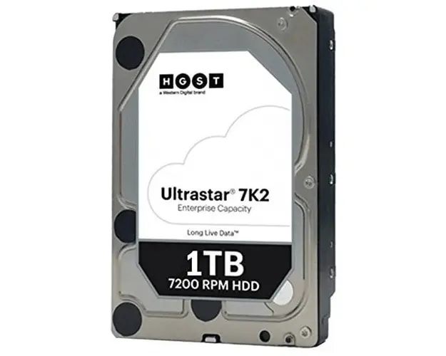 HDD Server ULTRASTAR 7K2, 3.5, 1TB, 7200rpm, SATA3, 128MB