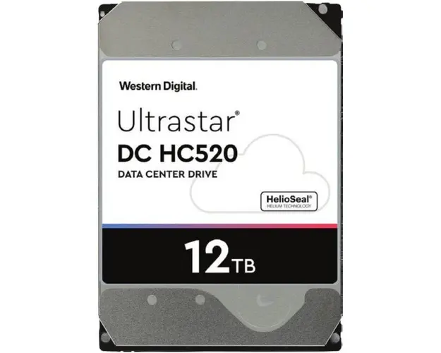 HDD Server Ultrastar DC HC520, 3.5&#039;, 12TB, SATA/600, 7200RPM ~ WD121KRYZ