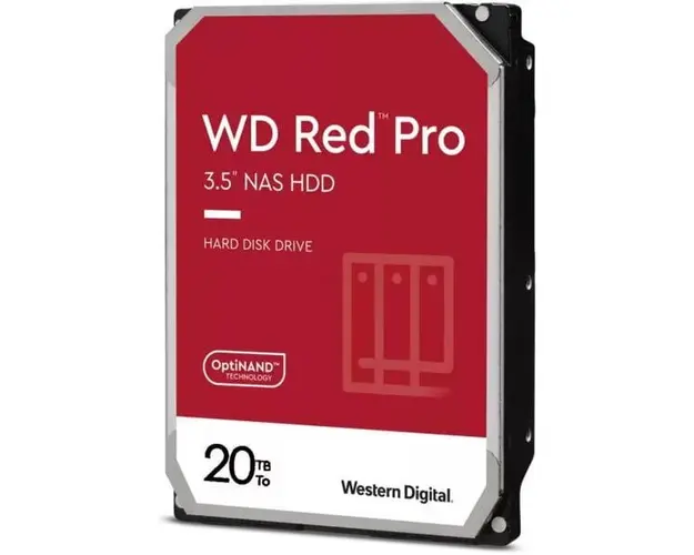 Red Pro WD201KFGX - hard drive - 20 TB - SATA 6Gb/s