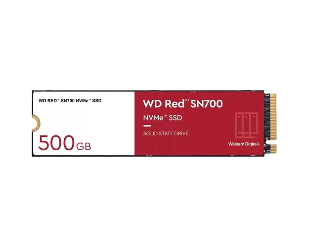 SSD NAS Red SN700 500GB M.2 2280, PCIe Gen3 x4 NVMe