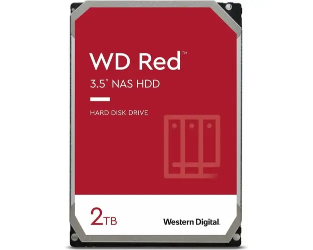 Hard disk WD Red Plus 2TB SATA-III 5400RPM 128MB