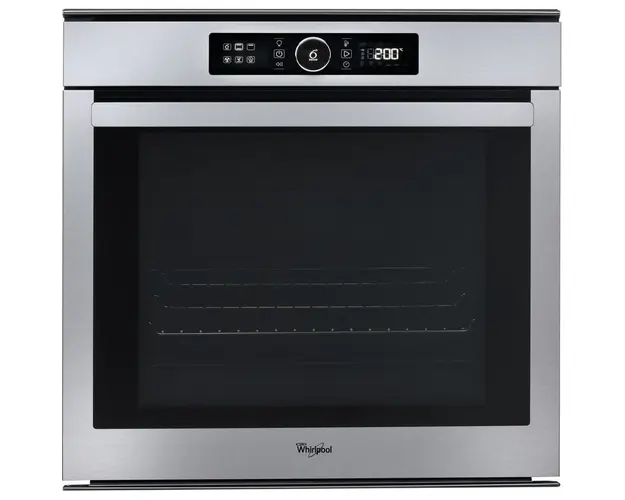 Cuptor incorporabil AKZM 8420 IX, electric, 6th Sense, autocuratare hidrolitica, multifunctional, 73 l, 16 functii, clasa A+, inox antiamprenta