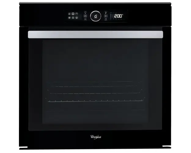 Cuptor incorporabil AKZM 8480 NB, Electric, Multifunctional, 6th Sense, Curatare pirolitica, 73 l, Clasa A+, Negru